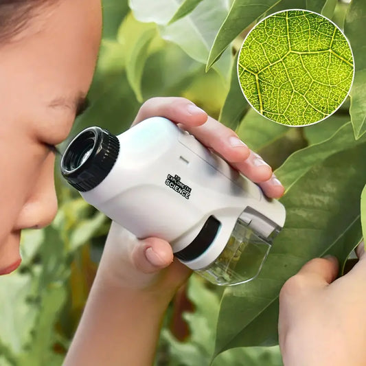 1 pc Handheld Portable Microscope Educational Toy